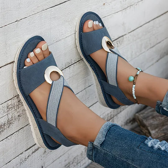 Emma™ Elegant Tailored Support Sandals