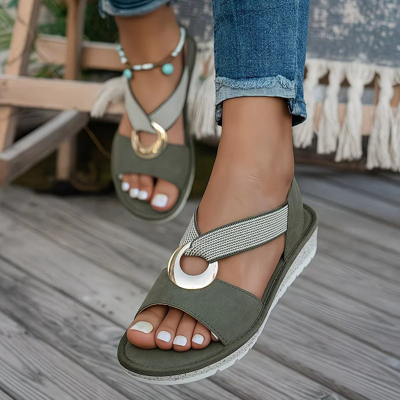 Emma™ Elegant Tailored Support Sandals