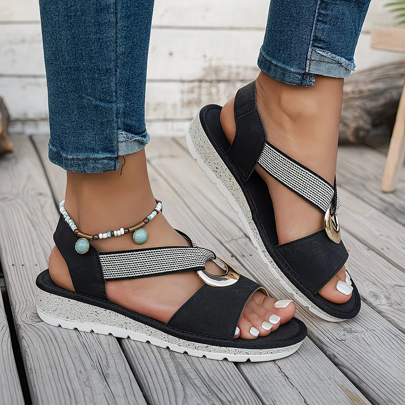 Emma™ Elegant Tailored Support Sandals
