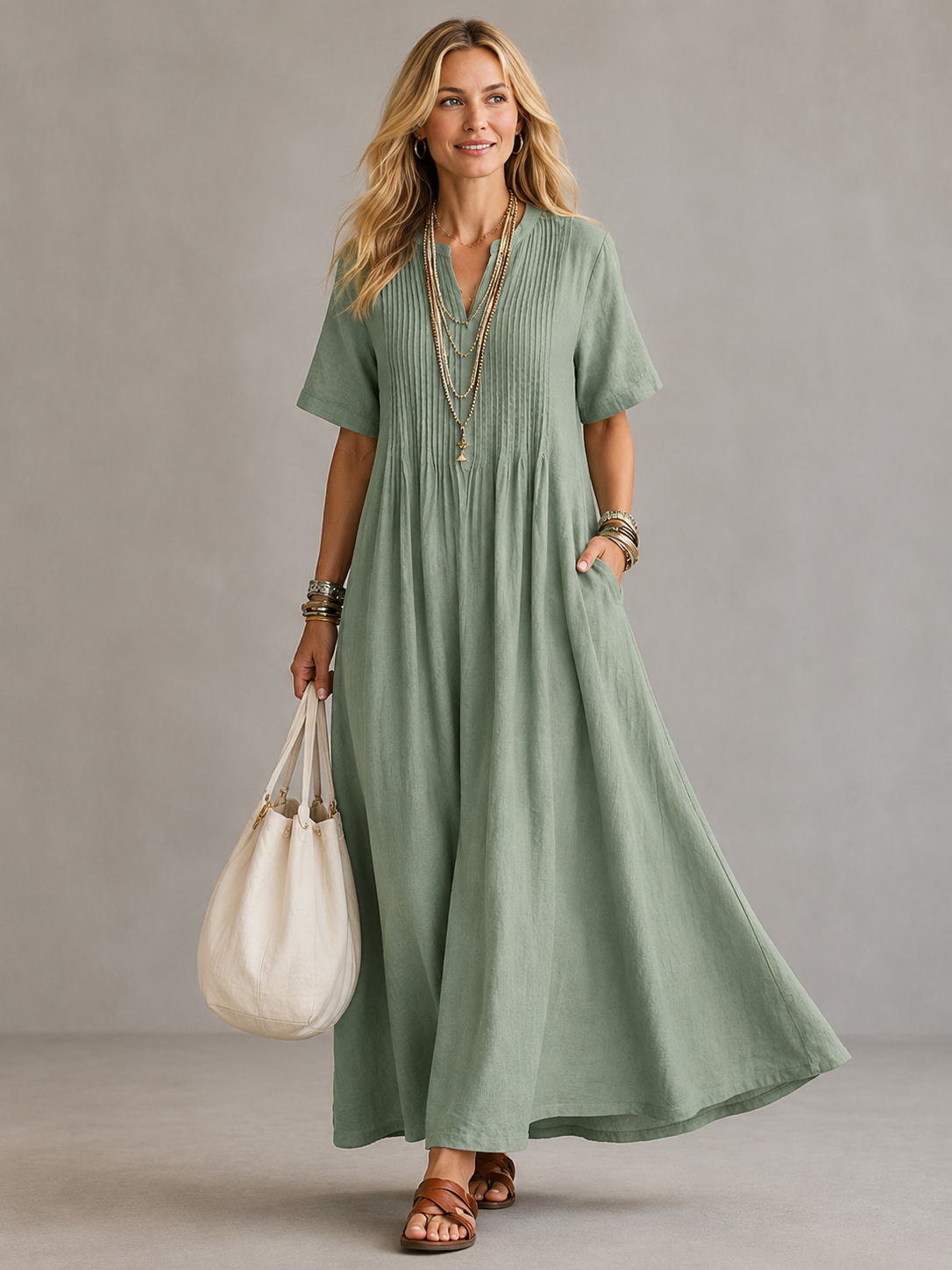 Ottoline™ | Pleated Dress
