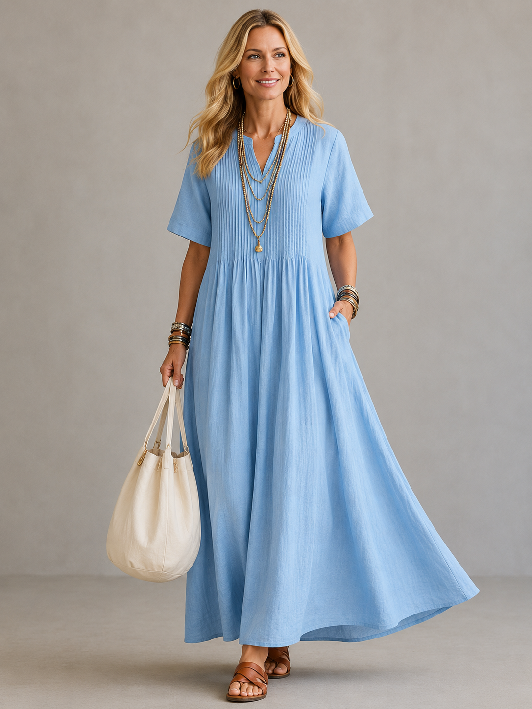 Ottoline™ | Pleated Dress