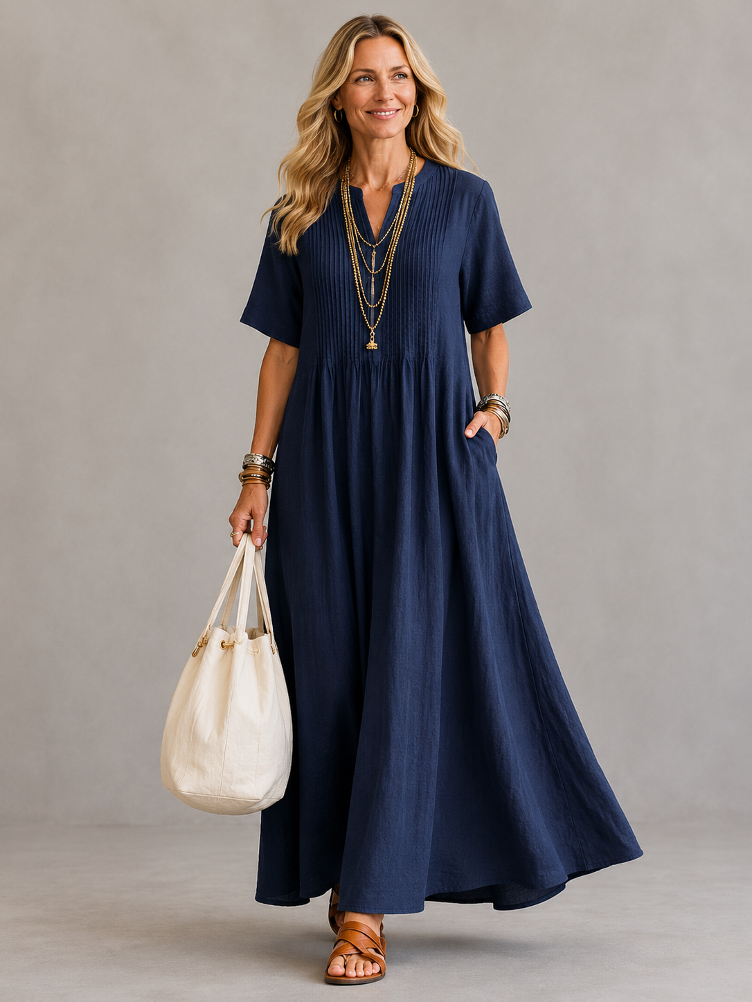 Ottoline™ | Pleated Dress