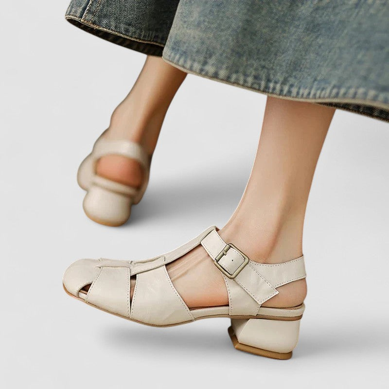 Amelia - Genuine Leather Orthopaedic Mary Jane Shoes
