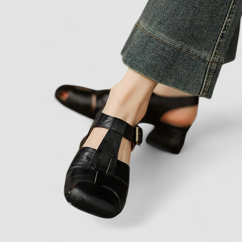 Amelia - Genuine Leather Orthopaedic Mary Jane Shoes