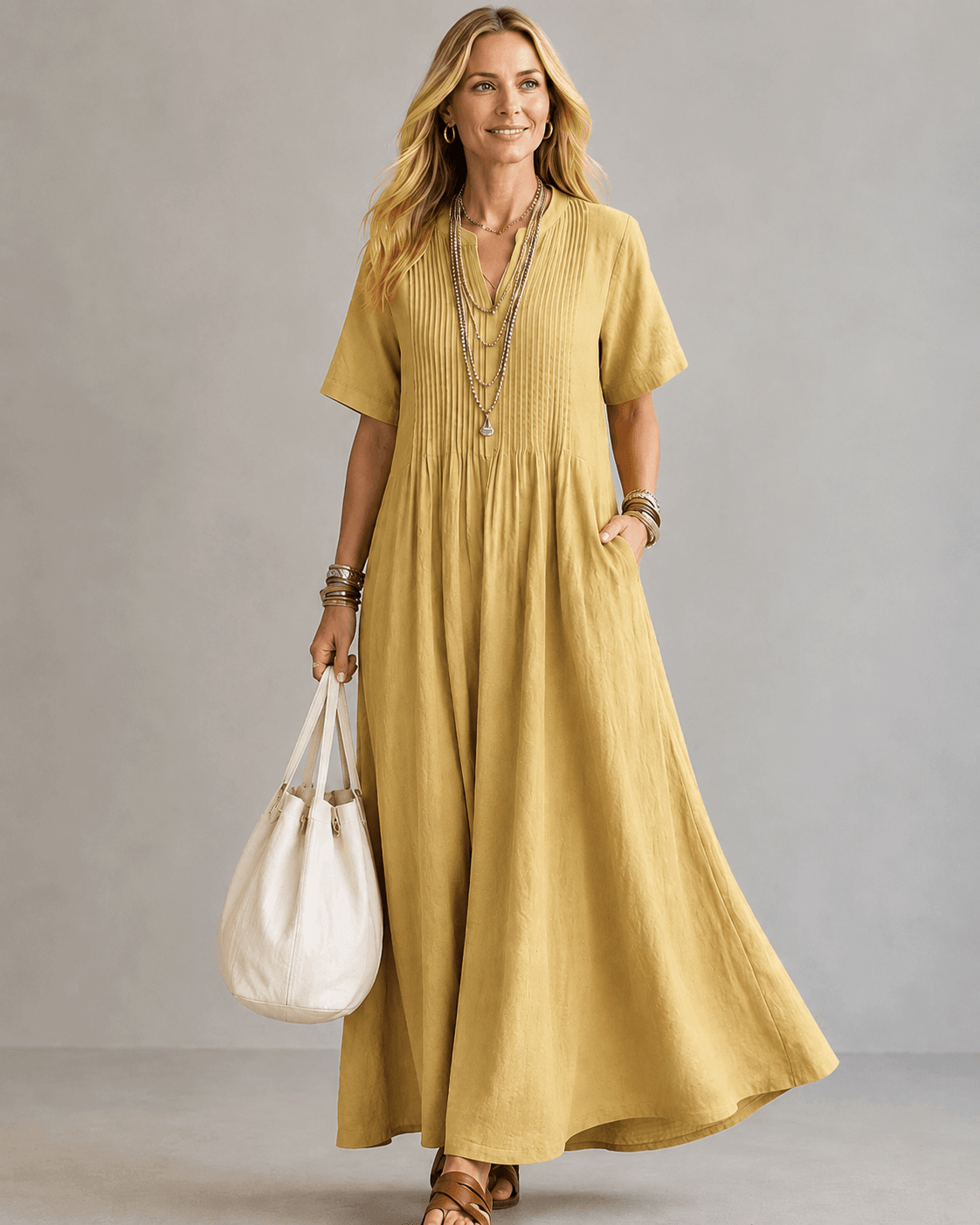Ottoline™ | Pleated Dress