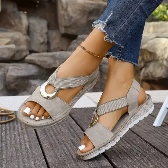 Emma™ Elegant Tailored Support Sandals