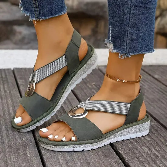 Emma™ Elegant Tailored Support Sandals