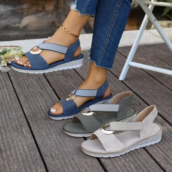 Emma™ Elegant Tailored Support Sandals